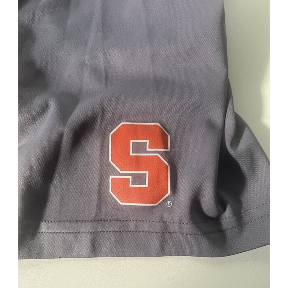 Syracuse University Short Sleeve T-Shirt Mens XL Gray‎ With Orange Stripe - Picture 5 of 7